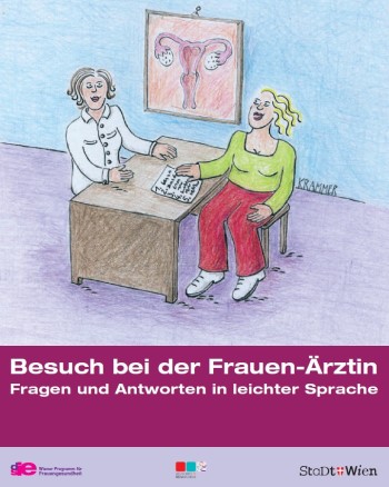 Broschüre - Besuch bei der Frauenärztin